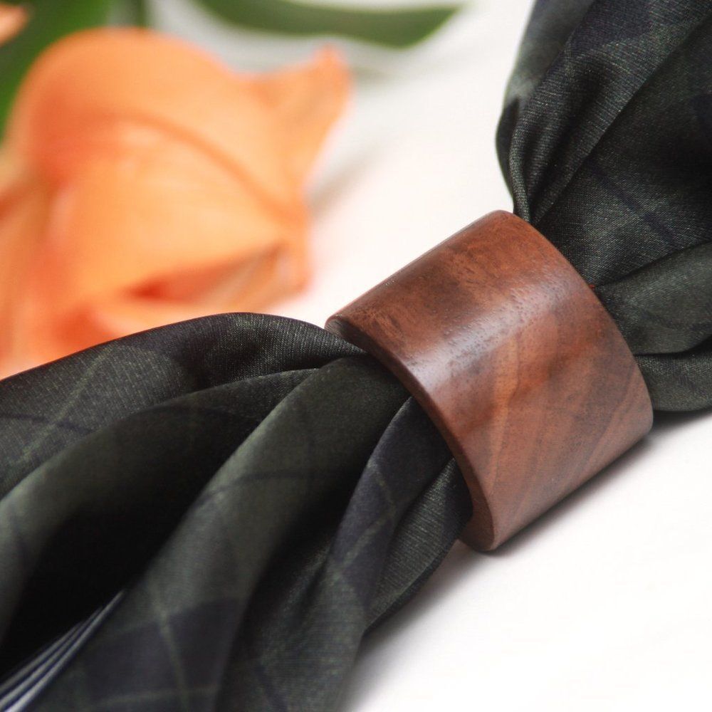 Wood Scarf Ring Gift Ring R005